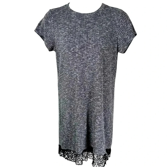 Torrid Size 0 Knit Dress with Lace trim - Picture 1 of 10